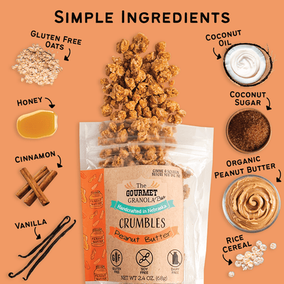 Crumbles Variety Pack -  Top 4 flavors | The Gourmet Granola