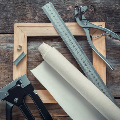 Custom Canvas Stretching • Labor Cost