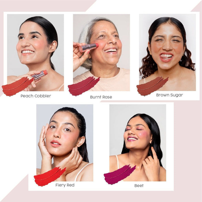 Dab N Glow Easy - Blend Lip + Cheek Tint - Peach Cobbler - House Of Makeup