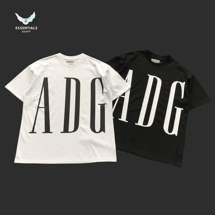 Denim Tears T-Shirt – ADG Oversize Logo - ESSENTIALS EGYPT