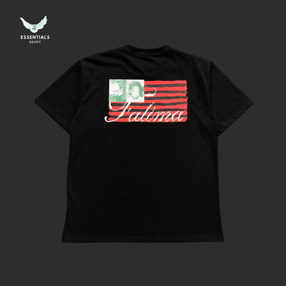 Denim Tears T-Shirt – Italian Flag America Graphic - ESSENTIALS EGYPT