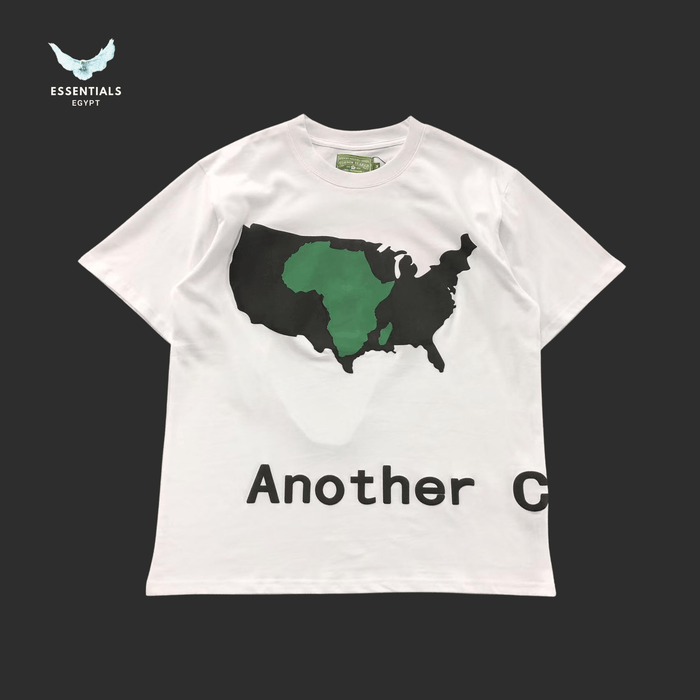 Denim Tears T-Shirt – Map of Africa Graphic - ESSENTIALS EGYPT