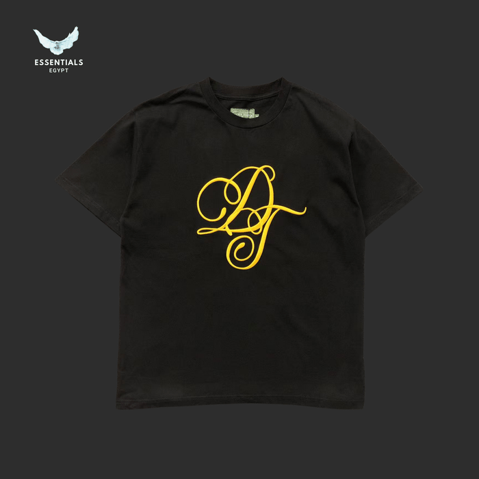 Denim Tears T-Shirt – Monogram Logo Print - ESSENTIALS EGYPT