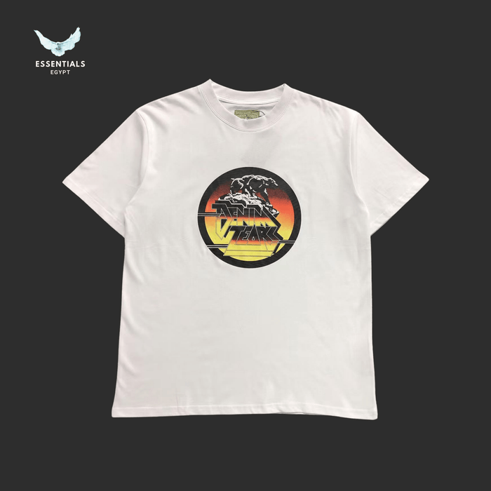 Denim Tears T-Shirt – Sunset Graphic Print - ESSENTIALS EGYPT