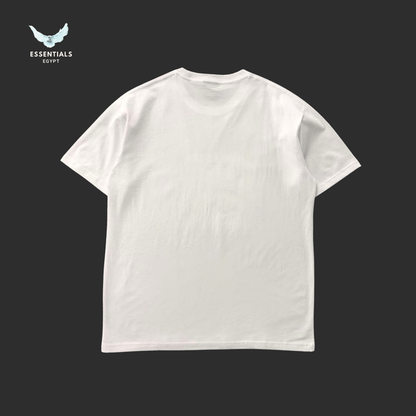 Denim Tears x Stussy T-Shirt – Graffiti Print White - ESSENTIALS EGYPT