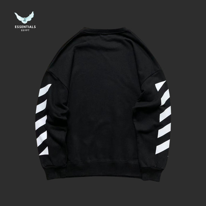 Off - White Diagonal Arrows Sweatshirt - ESSENTIALS EGYPT