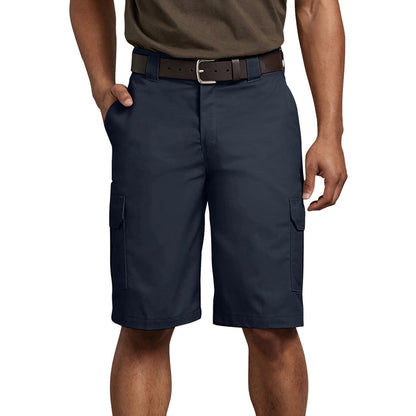 Dickies Men's FLEX Regular Fit Cargo Shorts, 11" Shorts Dickies Dark Navy 32