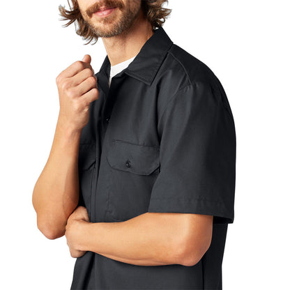 Dickies Men's FLEX Relaxed Fit Short Sleeve Work Shirt Work Shirts Dickies