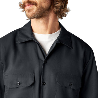 Dickies Men's FLEX Relaxed Fit Short Sleeve Work Shirt Work Shirts Dickies