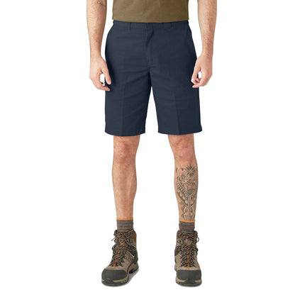 Dickies Men's FLEX Relaxed Fit Work Shorts, 11" Shorts Dickies Dark Navy 30