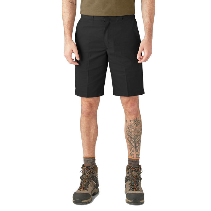 Dickies Men's FLEX Relaxed Fit Work Shorts, 11" Shorts Dickies Black 30