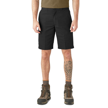 Dickies Men's FLEX Relaxed Fit Work Shorts, 11" Shorts Dickies Black 30