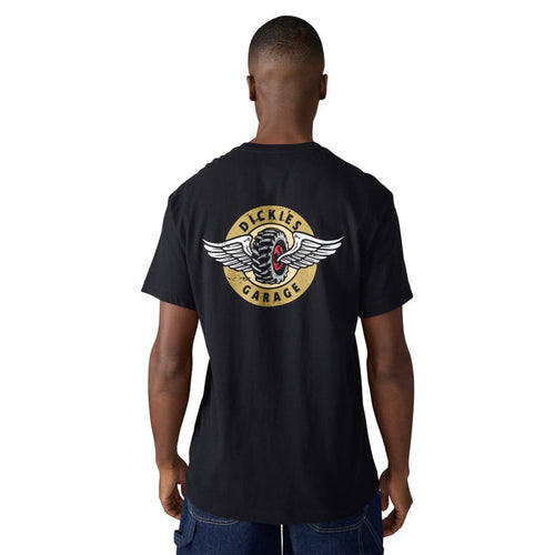 Dickies Men's Garage Short Sleeve Graphic T-Shirt T-Shirts Dickies Black 2XL Reg