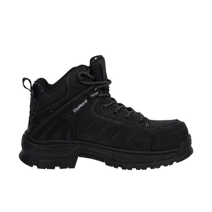 Diehard Men's Squire Hiker Comp Toe Work Boot Work Boots DieHard Black 10 D
