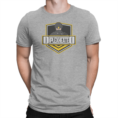 DiplexHeated Logo - Unisex Shirt Light Heather Grey
