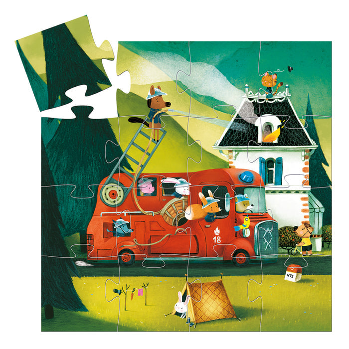 Djeco The Fire Truck Puzzle