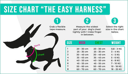 Dog With A Mission - Leopard Print Dog Harness with Fleece lining.  Easy step in design - Dog.Dog.Cat.