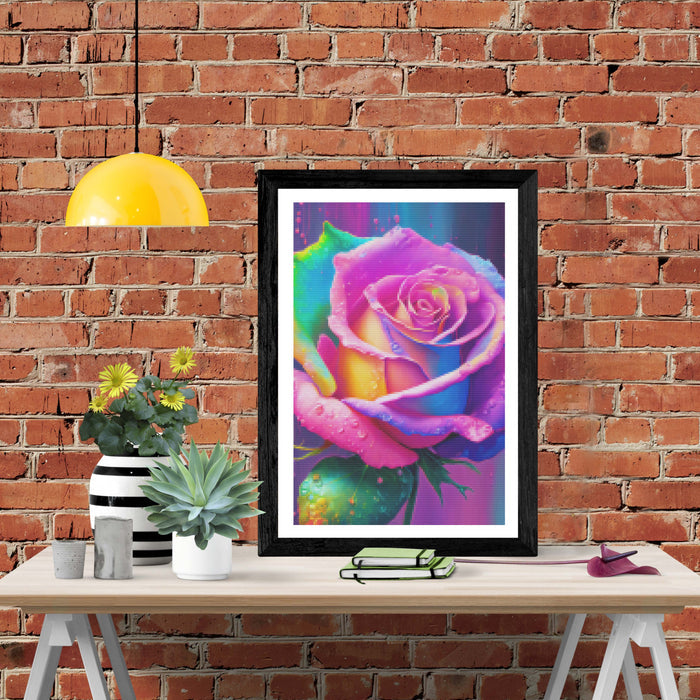 Dripping Pink Rose