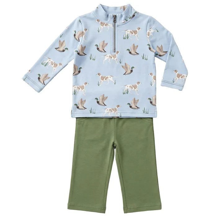 Duck Hunt 1/4 Zip Pants Set