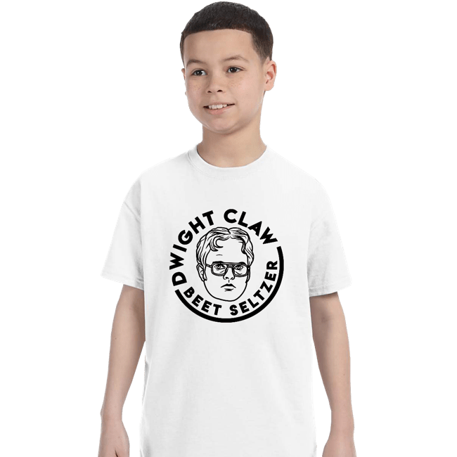 Shirts T-Shirts, Youth / XS / White Dwight Claw
