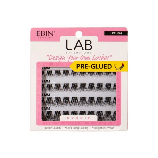 EBIN Lab Extensions Pre-Glued Cluster Lashes [Hybrid] #LEPH002