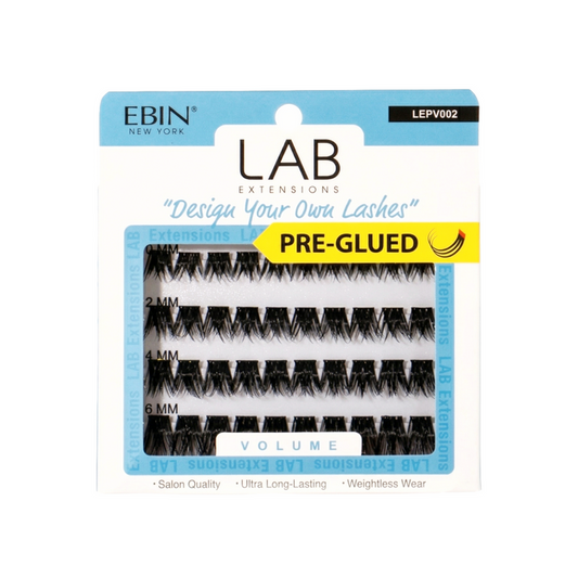 EBIN Lab Extensions Pre-Glued Cluster Lashes [Volume] #LEPV002