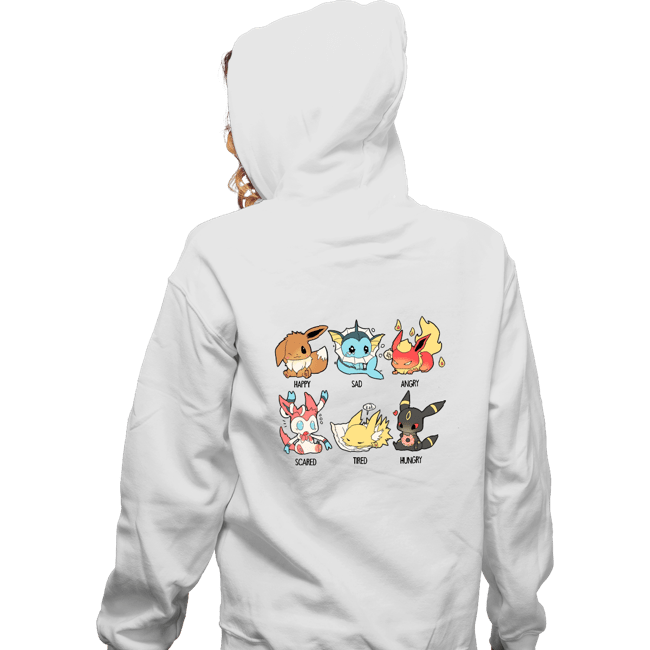 Zippered Hoodies, Unisex / Small / White