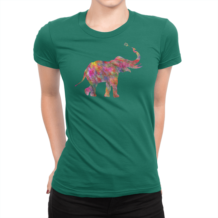 Elephant - Ladies T-Shirt Kelly