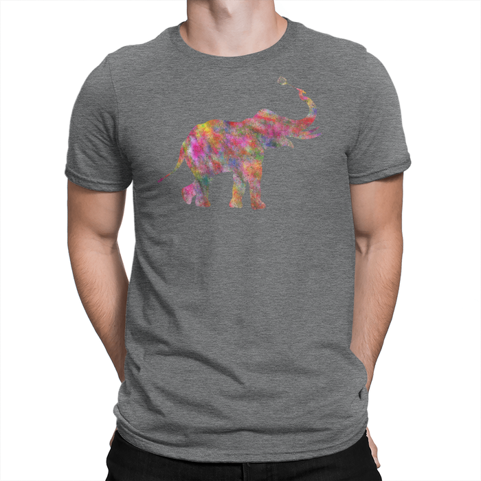 Elephant - Unisex T-Shirt Dark Grey Heather