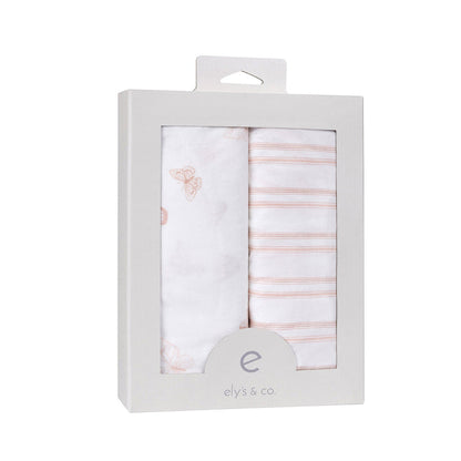 Ely's & Co. Cotton Bassinet Sheet - 2 Pack