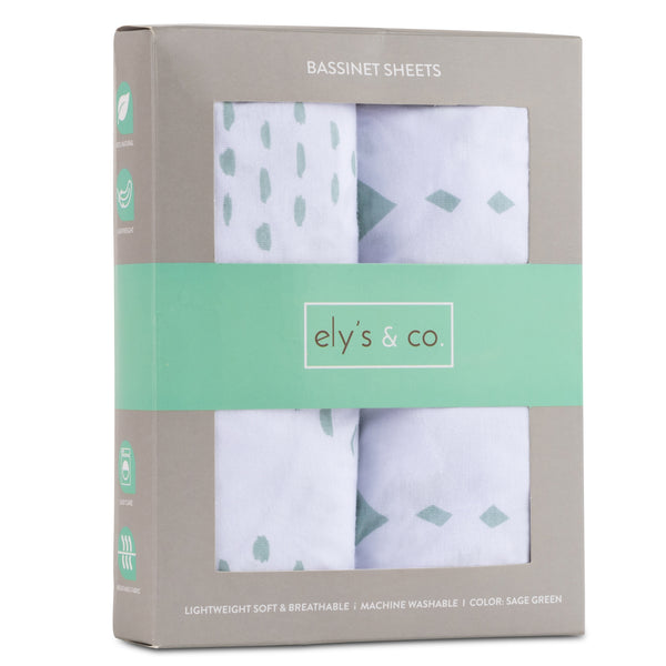 Sage Diamond Print