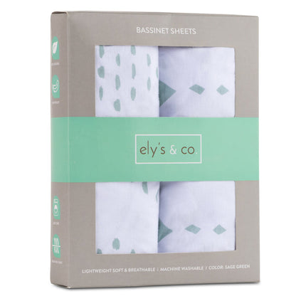 Sage Diamond Print