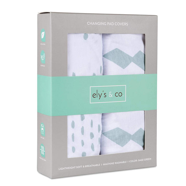 Sage Diamond Print
