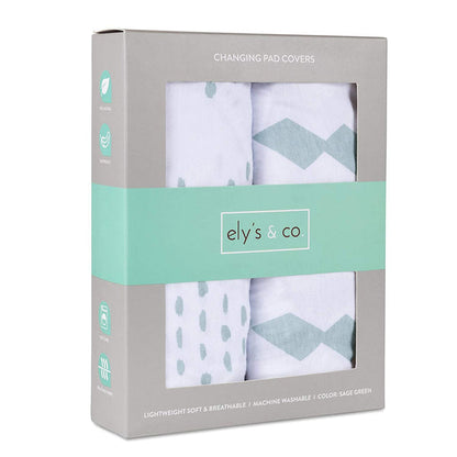 Sage Diamond Print