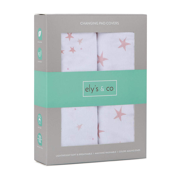 Mauve Pink Stars