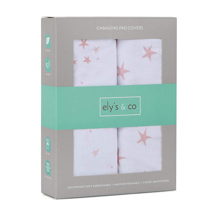 Mauve Pink Stars
