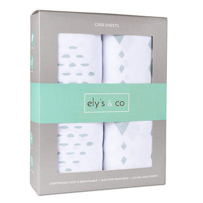 Sage Diamond Print