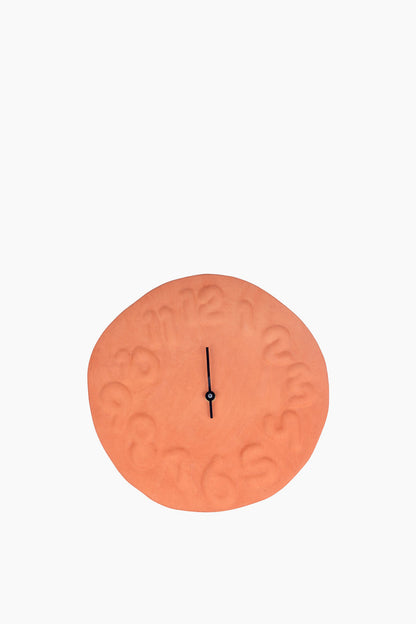 Embossed Numbered Clock