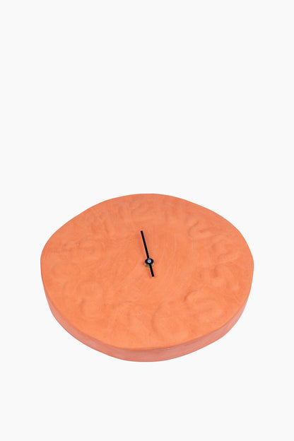 Embossed Numbered Clock