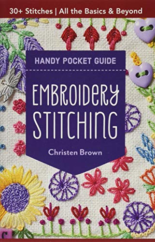 Embroidery Stitching Handy Pocket Guide