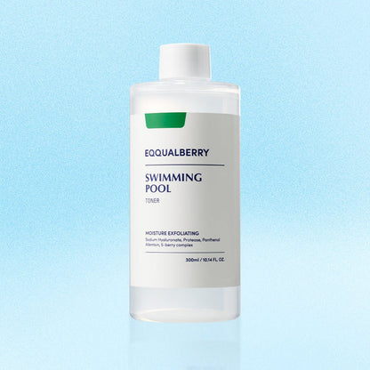 EQQUALBERRY Swimming Pool Daily Facial Toner تونر الوجه اليومي لحمام السباحة من إيكوالبيري - Princess Cosmetics Qatar