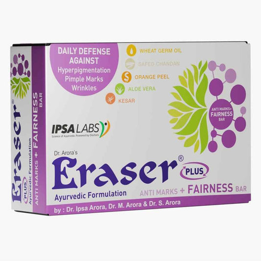 Eraser Plus Ayurvedic Anti Marks & Fairness Soap - 75 gm