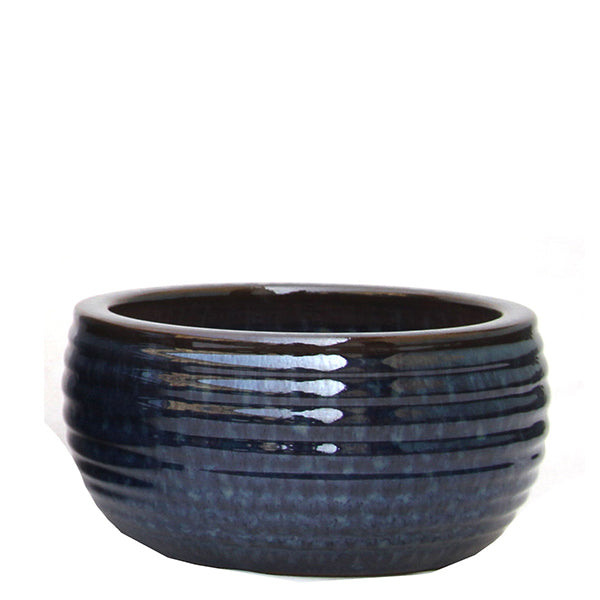 Esam Low Planter Set/3 Blue