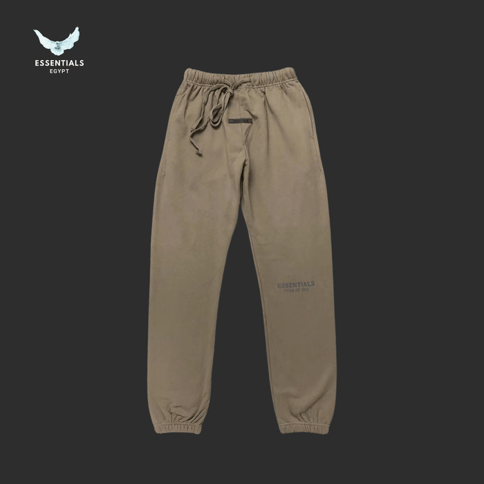 Essentials Fear of God Core Sweatpants – Relaxed Fit in Warm Beige