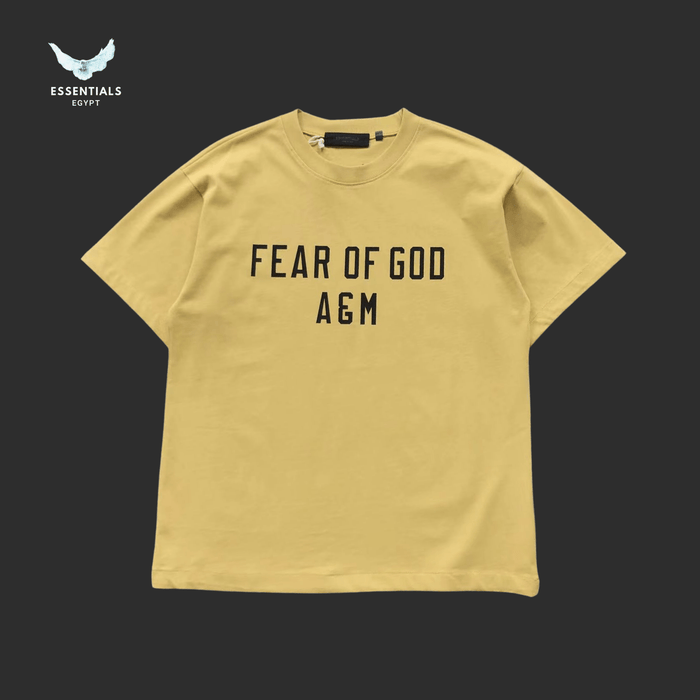 Essentials T-Shirt – AGM Logo Edition - ESSENTIALS EGYPT