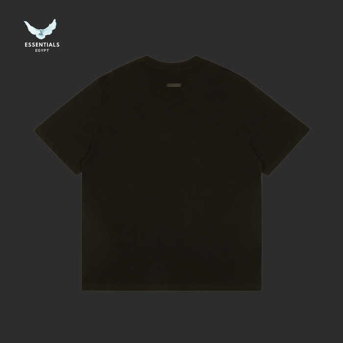 Essentials Fear of God T-Shirt – Baseball Logo (Black) - ESSENTIALS EGYPT