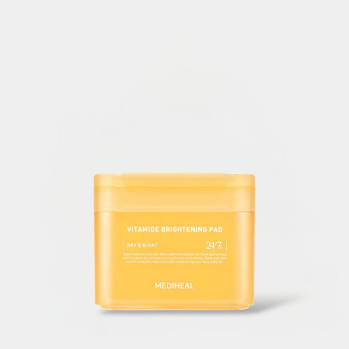Mediheal Vitamin Brightening Pad (100 pads) وسادة تفتيح فيتامين ميديهيل - Princess Cosmetics Qatar