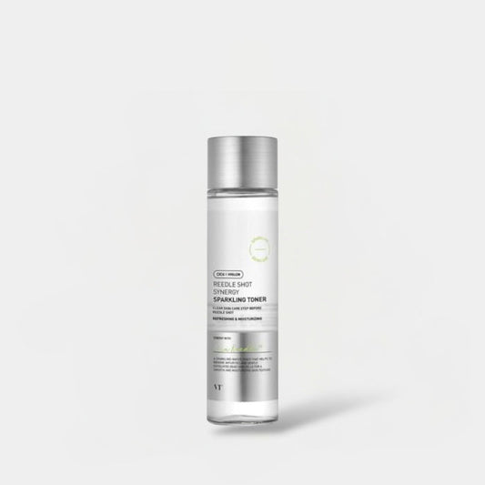 (EXPIRY: 09/2026) VT Cosmetics Reedle Shot Synergy Sparkling Toner 150ml تونر ريدل شوت سينرجي سباركلينج من في تي كوزماتيكس - Princess Cosmetics Qatar