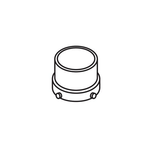 Extension Tube, SKU SCHOTT-Visi-157.569, three quarter front view