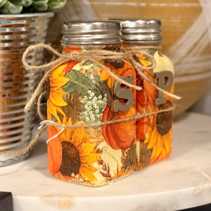 Fall Salt & Pepper Set